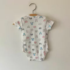 BODY MC - CARTER'S - TALLE 3 MESES - BLANCO MOTIVO ANIMALES - comprar online