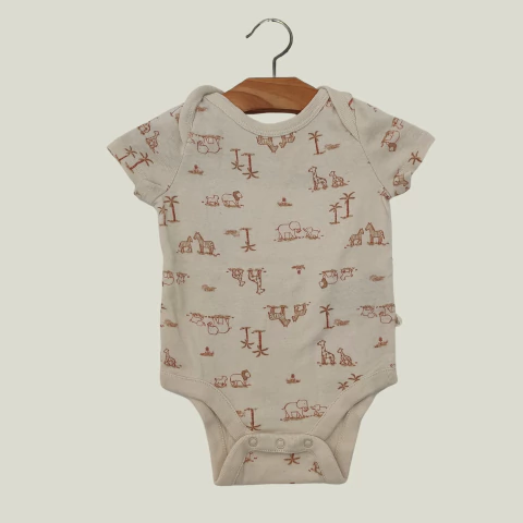 BODY - GAP - TALLE 0 A 3 MESES - BEIGE MOTIVO ANIMALES - comprar online