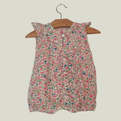 ENTERITO - PAULA CAHEN D'ANVERS - TALLE 3 MESES - BLANCO MOTIVO FLORES en internet