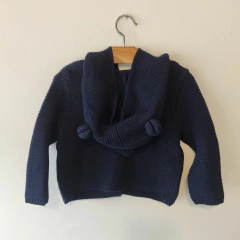 CARDIGAN - GAP - TALLE 6 A 12 MESES - TEJIDO AZUL en internet
