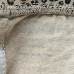 LEGGING - GYMBOREE - TALLE 6 A 12 MESES - MARRÓN MOTIVO ANIMAL PRINT en internet