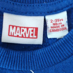 BUZO - PRIMARK - TALLE 2 A 3 AÑOS - AZUL MOTIVO SPIDER MAN - PilchaGo