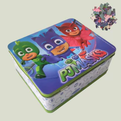 ROMPECABEZAS - FROG MOX - 24 PIEZAS MOTIVO PJ MASKS CON VALIJA LUNCHERA CMS 20 X 16 en internet