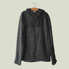 CAMPERA LIVIANA - COLUMBIA - TALLE 10 A 12 AÑOS - GRIS CON POLAR INTERNO - comprar online