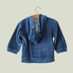 CAMPERA LIVIANA - MIMO - TALLE 9 A 12 MESES - PLUSH AZUL - PilchaGo