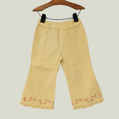 PANTALÓN CORDEROY - CHEEKY - TALLE 18 MESES - AMARILLO