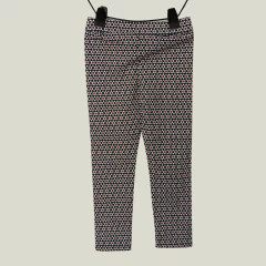 Imagen de CONJUNTO - JANIE AND JACK - TALLE 4 AÑOS - SET X2 (BLUSA MC Y LEGGING) AZUL Y ROJO FLOREADO