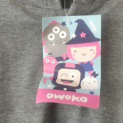 BUZO - OWOKO - TALLE 8 AÑOS - GRIS - PilchaGo