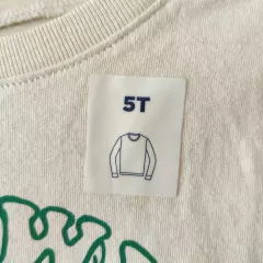 REMERA - OLD NAVY - TALLE 5 AÑOS - BEIGE MOTIVO GATITO en internet