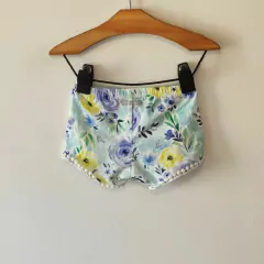 SHORT - MINIMIMO - TALLE 3 A 6 MESES - FLOREADO - comprar online