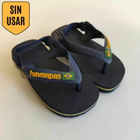 OJOTAS - HAVAIANAS - TALLE AR 20 - AZUL