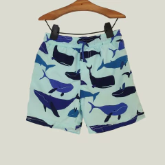 MALLA - CARTER'S - TALLE 4 AÑOS - SHORT CELESTE Y AZUL MOTIVO BALLENAS - comprar online