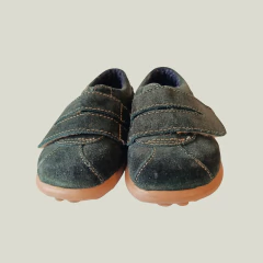 ZAPATILLAS - MIMO - TALLE SUGERIDO AR 20 - GAMUZA VERDE en internet