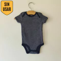 BODY MC - CARTER'S - TALLE 3 MESES - A RAYAS AZUL