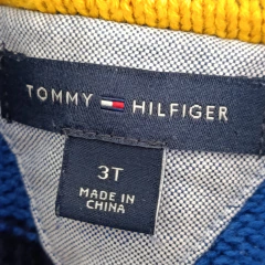 CARDIGAN - TOMMY HILFIGER - TALLE 3 AÑOS - A RAYAS AZUL en internet