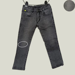 PANTALÓN JEAN - GRISINO - TALLE 3 AÑOS - NEGRO - tienda online