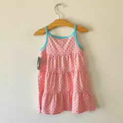 VESTIDO - NAUTICA - TALLE 12 MESES - ROSA Y CELESTE CON BOMBACHUDO en internet