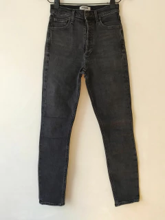 PANTALÓN JEAN - AGOLDE - TALLE 14 A 16 AÑOS - NEGRO CON BOTONES - comprar online