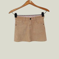 POLLERA - MIMO - TALLE 6 AÑOS - CORDEROY BEIGE
