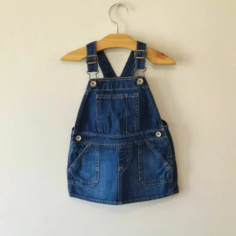 JUMPER - GAP - TALLE 12 A 18 MESES - JEAN AZUL
