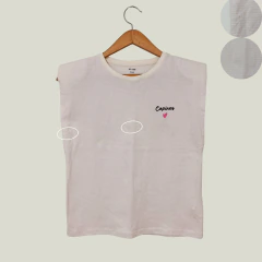 MUSCULOSA - KIABI - TALLE 12 AÑOS - A RAYAS ROSA - tienda online