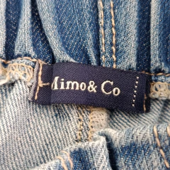 PANTALÓN JEAN - MIMO - TALLE 12 MESES - AZUL en internet