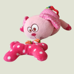 JUGUETE - PHI PHI - TALLE - SONAJERO CONEJO ROSA en internet