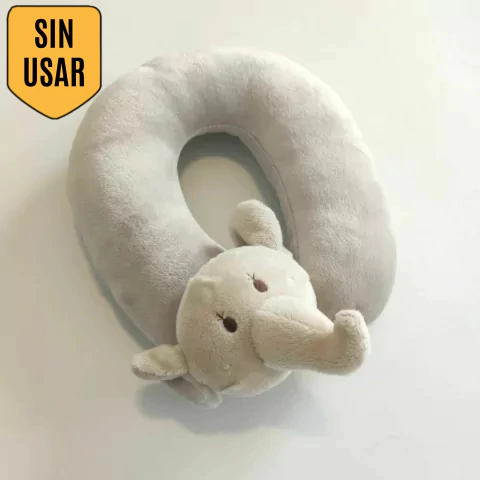 CUELLO ALMOHADA - COZY BABY - TALLE ÚNICO - GRIS MOTIVO ELEFANTE - comprar online