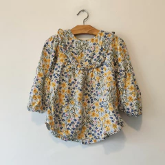 BLUSA - OLD NAVY - TALLE 2 AÑOS - BLANCO MOTIVO FLORES - comprar online
