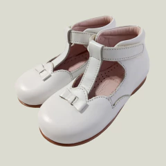 ZAPATOS - JACADI - TALLE AR 23 - BLANCO
