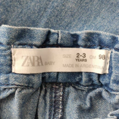 PANTALÓN JEAN - ZARA - TALLE 2 A 3 AÑOS - AZUL - PilchaGo