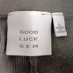 PANTALÓN - GOOD LUCK GEM - TALLE L - VERDE - PilchaGo