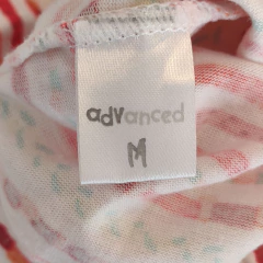 ENTERITO - ADVANCED - TALLE 6 A 9 MESES - A RAYAS BLANCO, ROJO Y NARANJA - PilchaGo