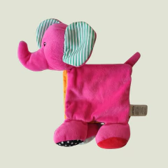 JUGUETE - CARTER'S - TALLE - ELEFANTE ROSA MOTIVO ABC - comprar online