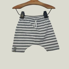 SHORT - MIMO - TALLE 3 A 6 MESES - A RAYAS BLANCO Y GRIS - comprar online