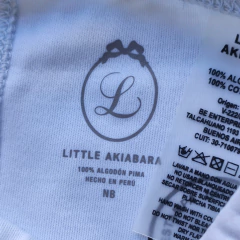 PANTALÓN - LITTLE AKIABARA - TALLE 0 MESES - CELESTE - tienda online