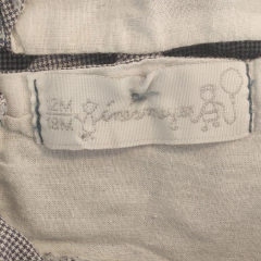 VESTIDO - INÉS MEYER - TALLE 12 A 18 MESES - A CUADROS AZUL - PilchaGo