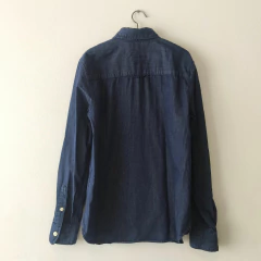 CAMISA - H&M - TALLE 9 A 10 AÑOS - JEAN AZUL en internet