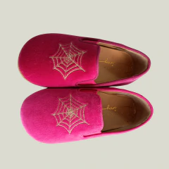 PANCHAS - CHARLOTTE OLYMPIA - TALLE AR 22 - GAMUZA ROSA - tienda online