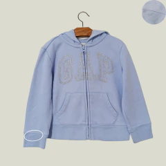 CAMPERA - GAP - TALLE 4 AÑOS - CELESTE LEYENDA GAP - PilchaGo