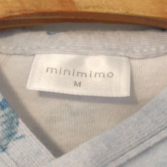 CONJUNTO - MIMO - TALLE 6 A 9 MESES - SET X2 (BATITA Y RANITA) AZUL MOTIVO RATONES - tienda online