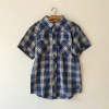 CAMISA - STONE - TALLE 12 AÑOS - A CUADROS AZUL - comprar online