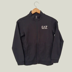 CONJUNTO - EMPORIO ARMANI - TALLE 10 AÑOS - PANTALÓN Y CAMPERA NEGRO - comprar online