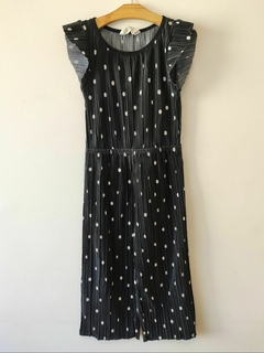 MONO PL - H&M - TALLE 4 A 5 AÑOS - NEGRO A LUNARES