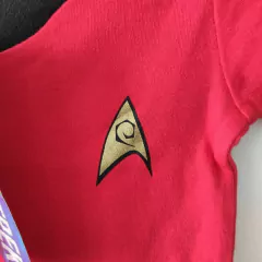 BODY - STAR TREK - TALLE 12 A 18 MESES - ROJO Y NEGRO - comprar online