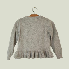SWEATER - PRIMARK - TALLE 18 A 24 MESES - GRIS MOTIVO UNICORNIO CON LENTEJUELAS en internet