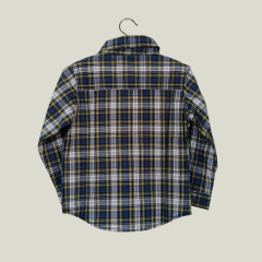 CAMISA - CARTER'S - TALLE 2 AÑOS - A CUADROS AZUL, VERDE Y BLANCO - comprar online