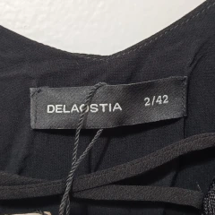 BLUSA - DELAOSTIA - TALLE 42 - NEGRO - tienda online
