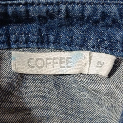 CAMISA - COFFEE - TALLE 12 AÑOS - JEAN AZUL en internet