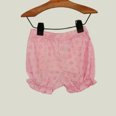 SHORT - TALLE 12 MESES - BRODERIE ROSA - comprar online